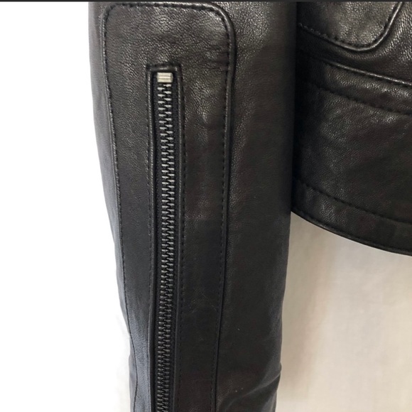 Aritzia Mackage Kenya leather jacket size XS. Excellent condition - Picture 4 of 8